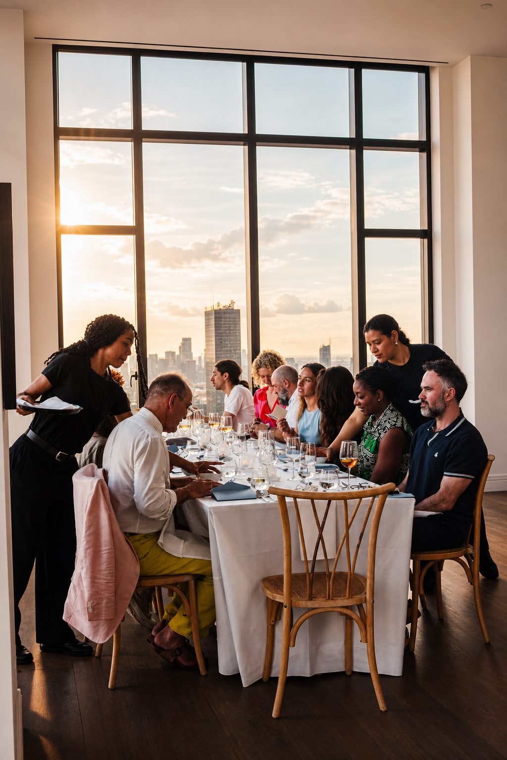 Comparti luxury private dining corporate catering