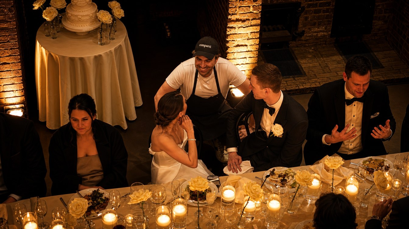 Comparti wedding hospitality catering experience