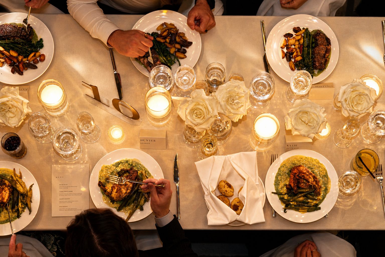 Comparti plated fine-dining catering in NYC