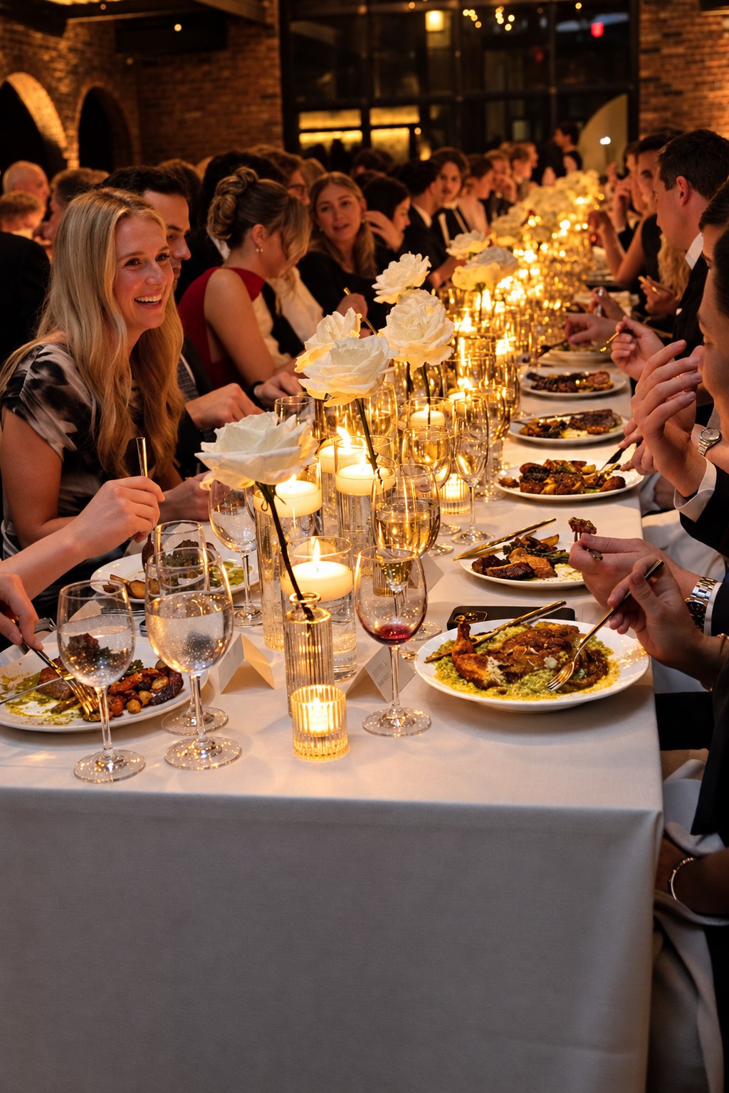 Company celebration catered by Comparti in New York City