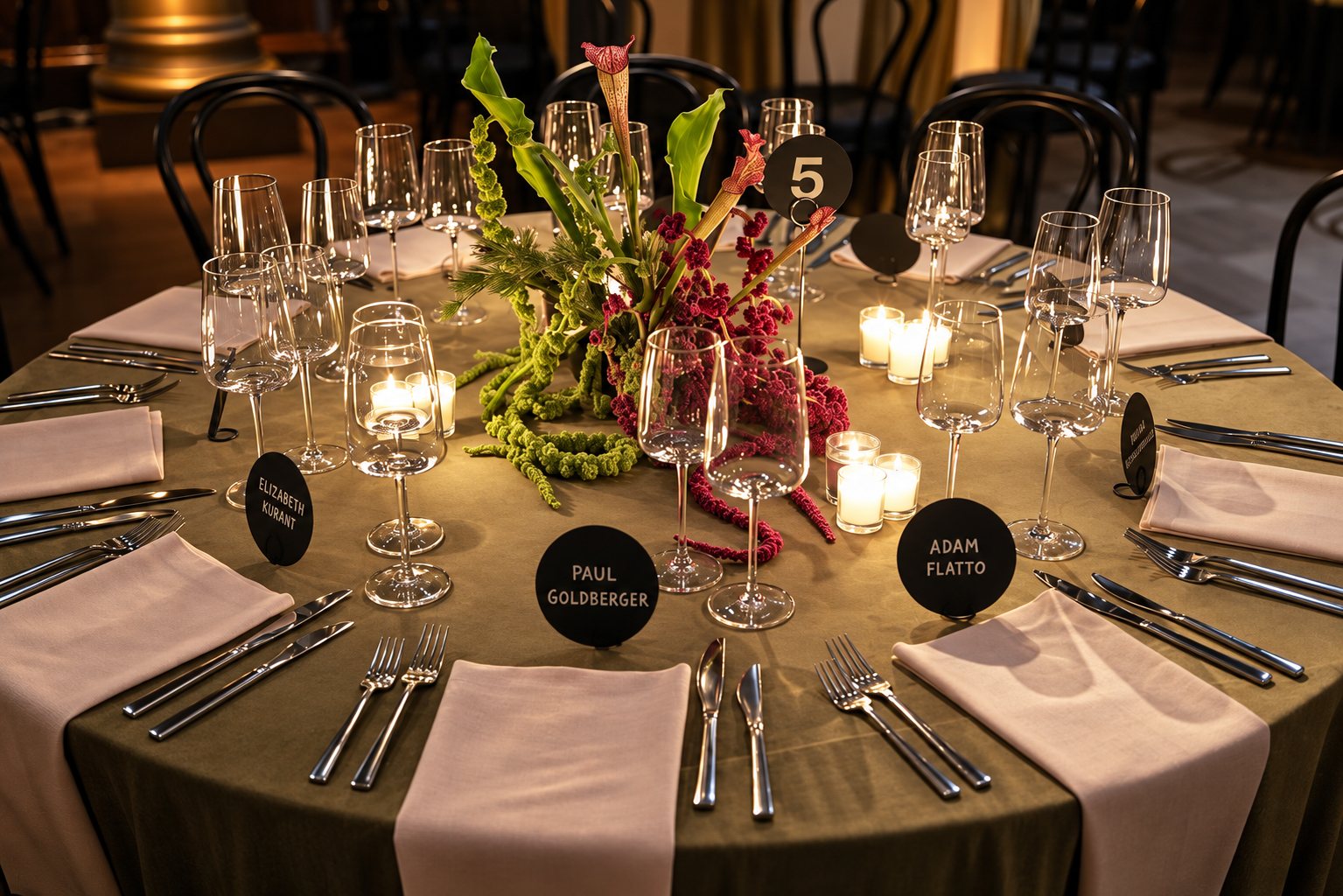 Corporate gala catered by Comparti in New York City